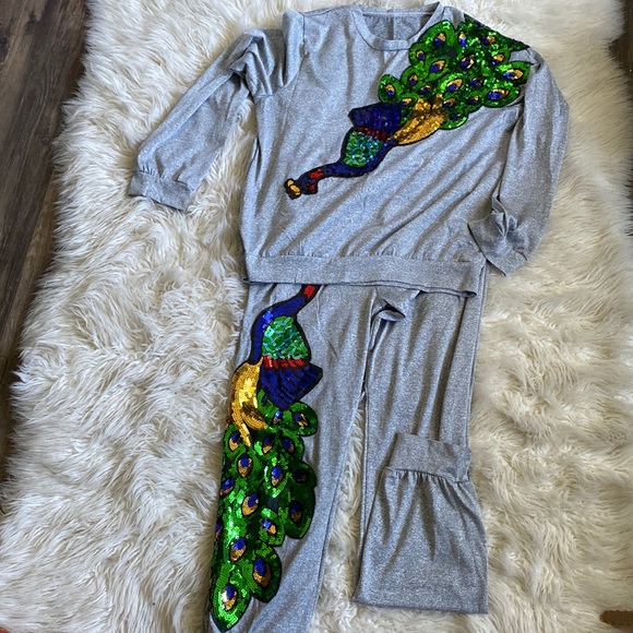 Sequins jogger set - Picture 1 of 5